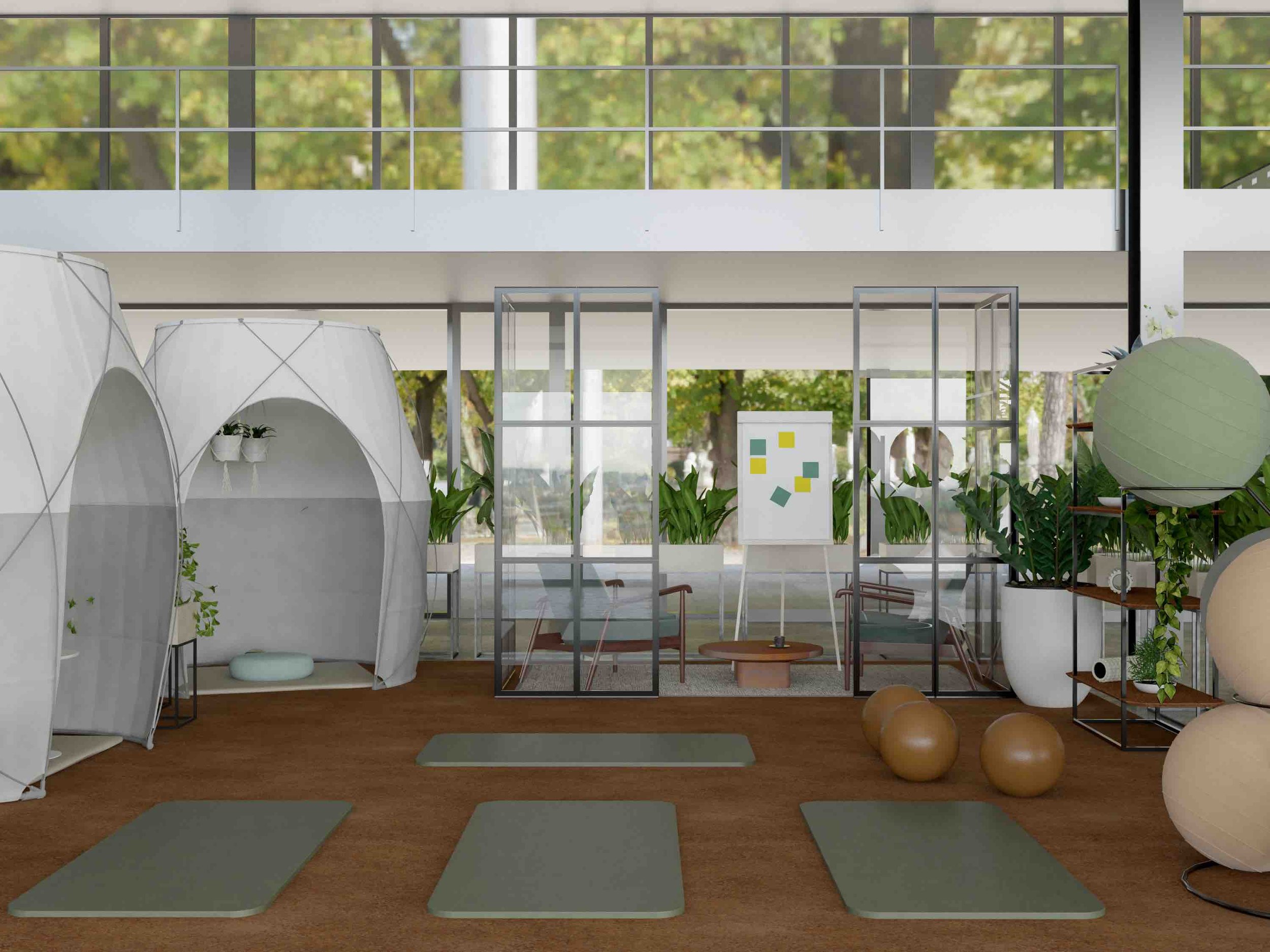 Zen Flow Yoga Studio interior